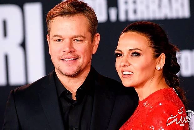 عشق بین مت دامون و لوسیانا باروسو مت دامون و لوسیانا باروسو